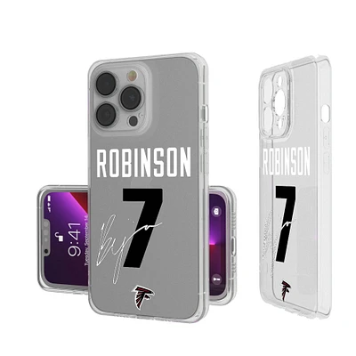 Keyscaper Bijan Robinson Atlanta Falcons iPhone Clear Case
