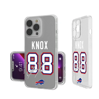 Keyscaper Dawson Knox Buffalo Bills iPhone Clear Case
