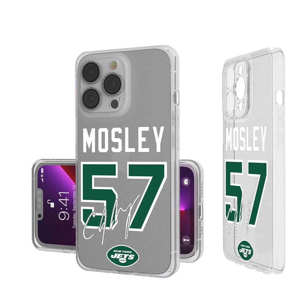 Keyscaper C.J. Mosley New York Jets iPhone Clear Case