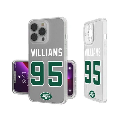Keyscaper Quinnen Williams New York Jets iPhone Clear Case