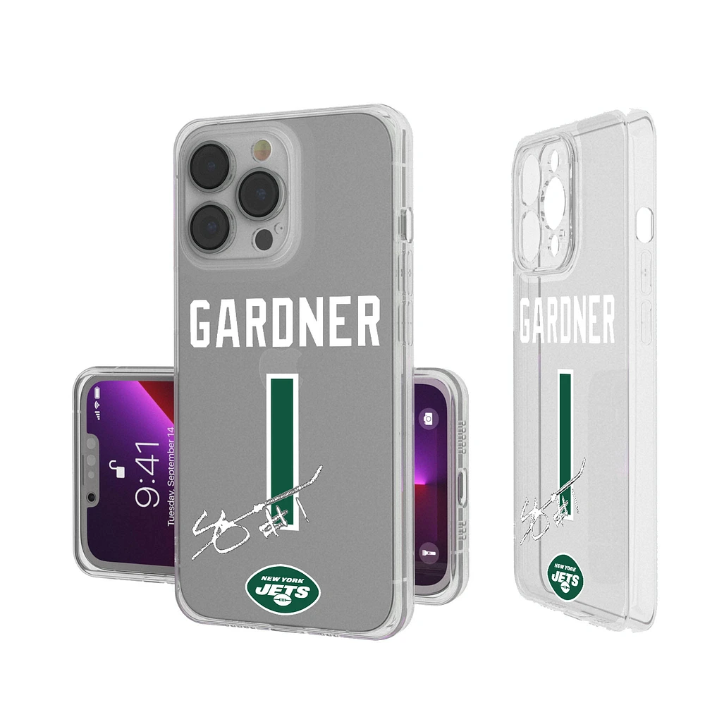 Keyscaper Ahmad Sauce Gardner New York Jets iPhone Clear Case