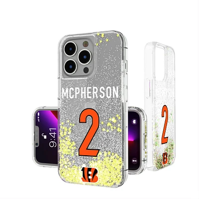 Keyscaper Evan McPherson Cincinnati Bengals iPhone Glitter Phone Case