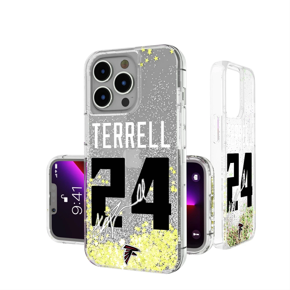 Keyscaper A.J. Terrell Atlanta Falcons iPhone Glitter Phone Case