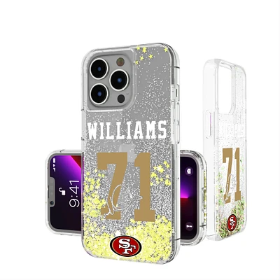 Keyscaper Trent Williams San Francisco 49ers iPhone Glitter Phone Case