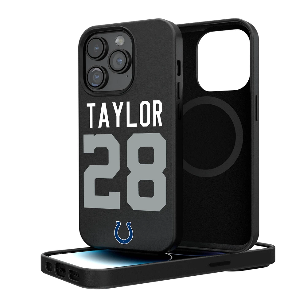 Keyscaper Jonathan Taylor Indianapolis Colts iPhone Magnetic Bump Case