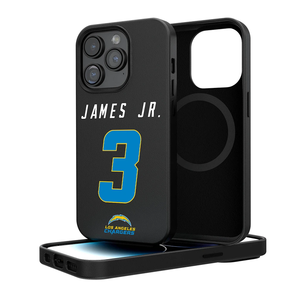 Keyscaper Derwin James Jr. Los Angeles Chargers iPhone Magnetic Bump Case