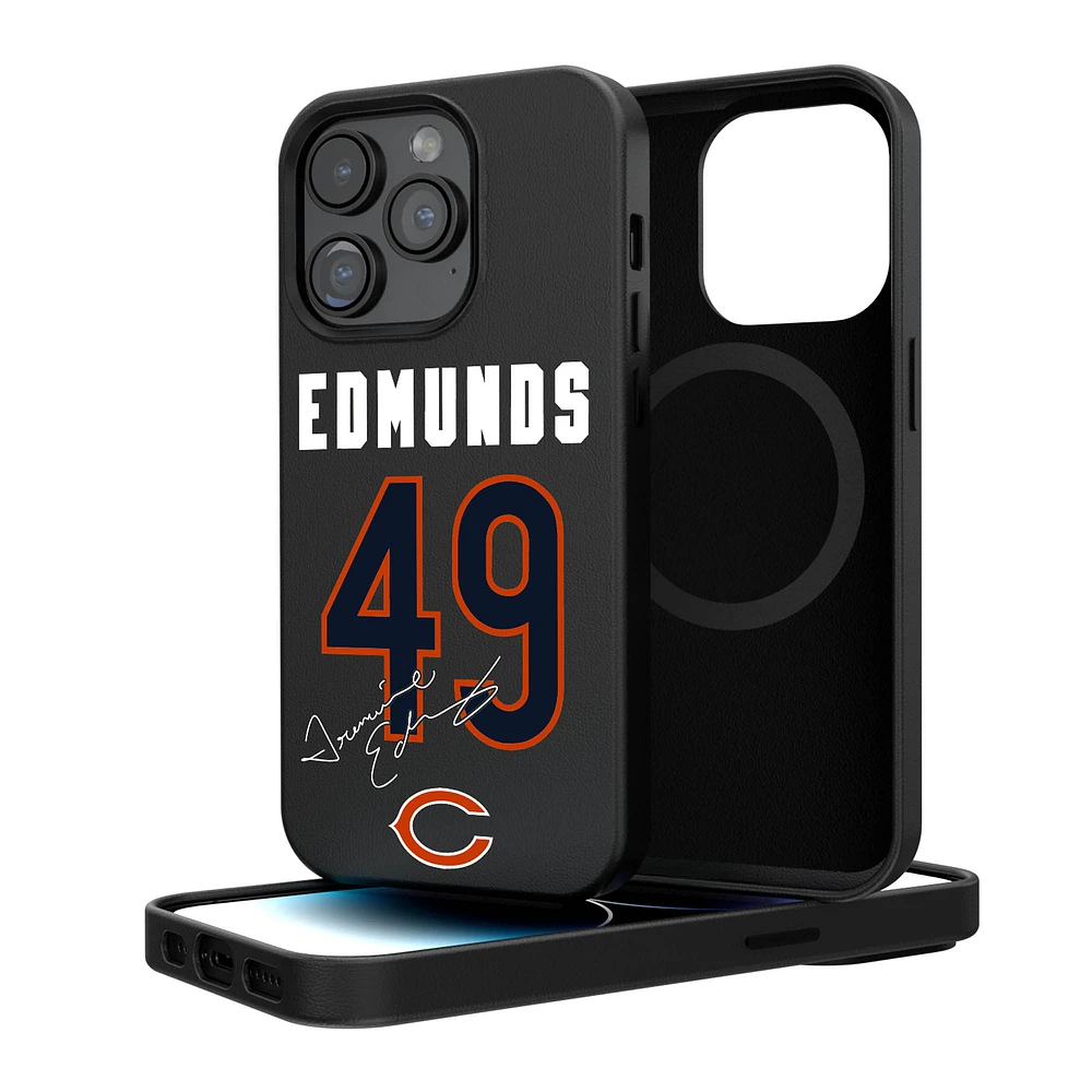 Keyscaper Tremaine Edmunds Chicago Bears iPhone Magnetic Bump Case