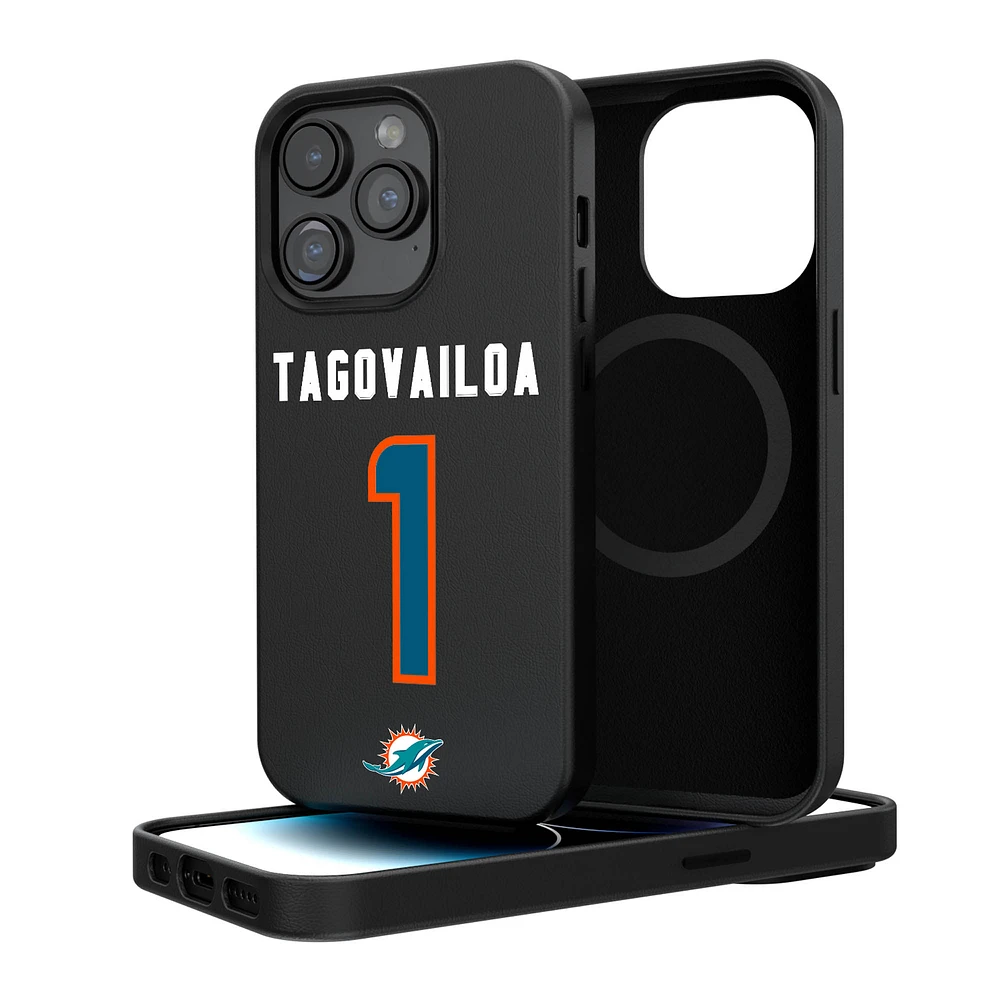 Keyscaper Tua Tagovailoa Miami Dolphins iPhone Magnetic Bump Case