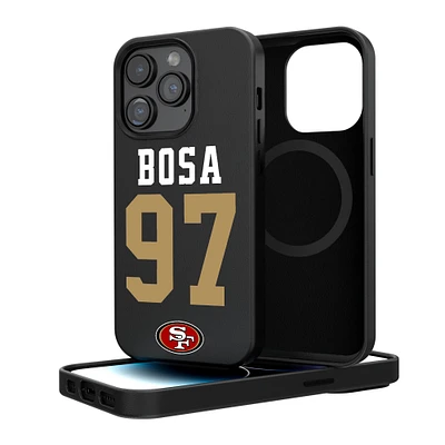 Keyscaper Nick Bosa San Francisco 49ers iPhone Magnetic Bump Case