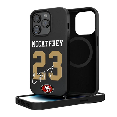 Keyscaper Christian McCaffrey San Francisco 49ers iPhone Magnetic Bump Case