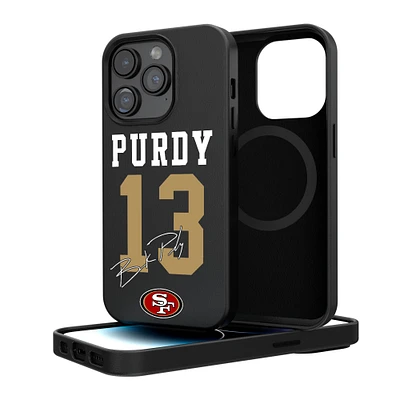 Keyscaper Brock Purdy San Francisco 49ers iPhone Magnetic Bump Case