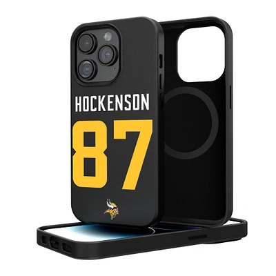 Keyscaper T.J. Hockenson Minnesota Vikings iPhone Magnetic Bump Case