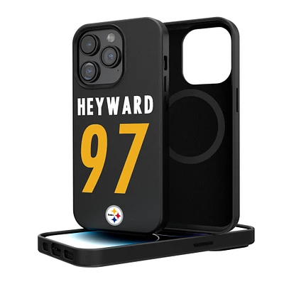 Keyscaper Cameron Heyward Pittsburgh Steelers iPhone Magnetic Bump Case