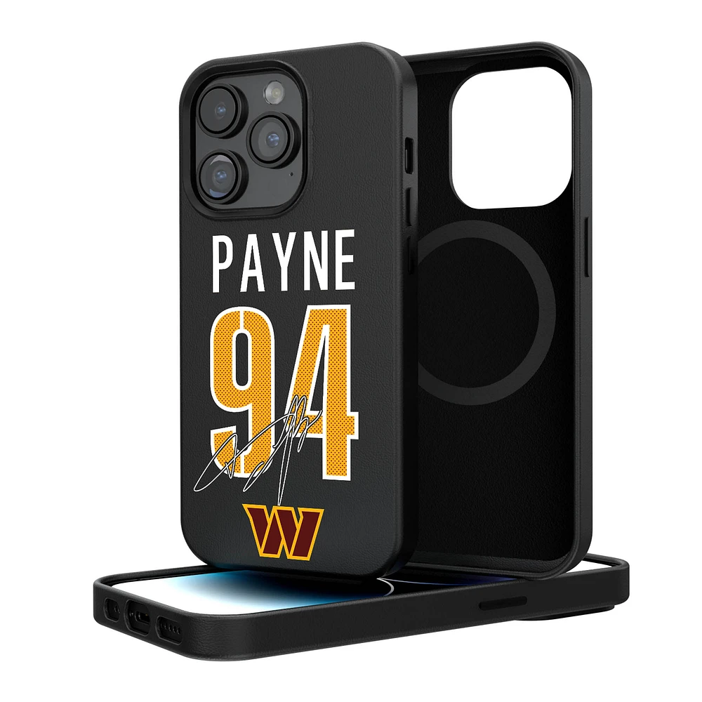 Keyscaper Daron Payne Washington Commanders iPhone Magnetic Bump Case
