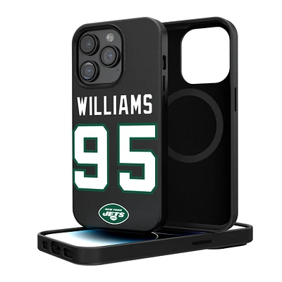Keyscaper Quinnen Williams New York Jets iPhone Magnetic Bump Case