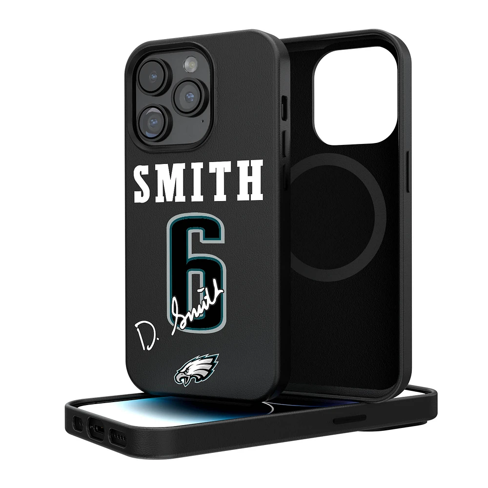 Keyscaper DeVonta Smith Philadelphia Eagles iPhone Magnetic Bump Case