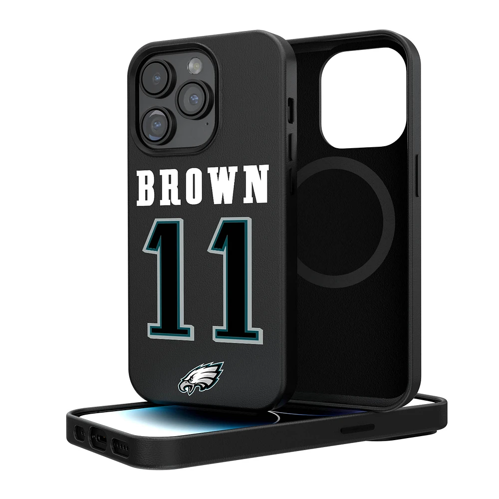 Keyscaper A.J. Brown Philadelphia Eagles iPhone Magnetic Bump Case