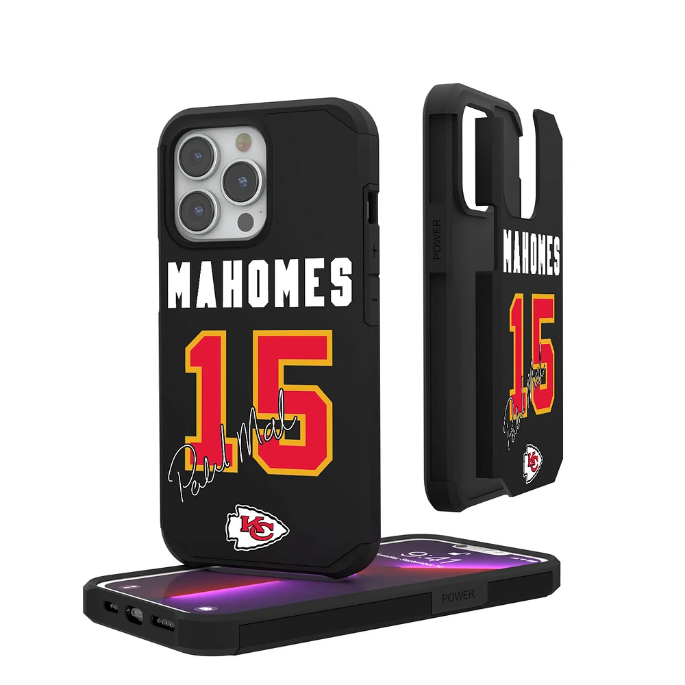 Keyscaper Patrick Mahomes Kansas City Chiefs iPhone Rugged Case