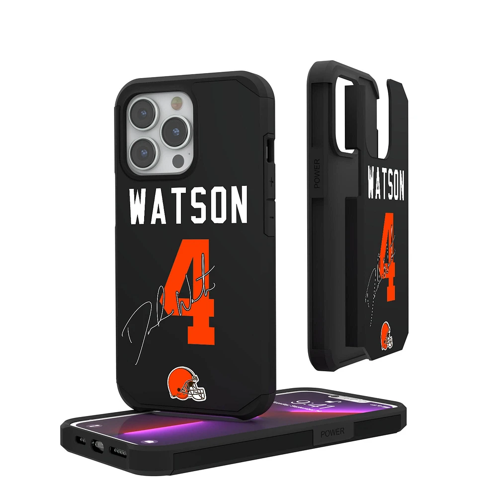 Keyscaper Deshaun Watson Cleveland Browns iPhone Rugged Case