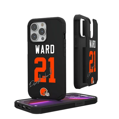 Keyscaper Denzel Ward Cleveland Browns iPhone Rugged Case