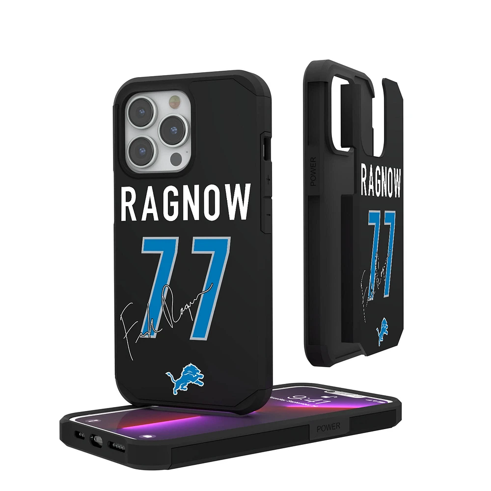 Keyscaper Frank Ragnow Detroit Lions iPhone Rugged Case