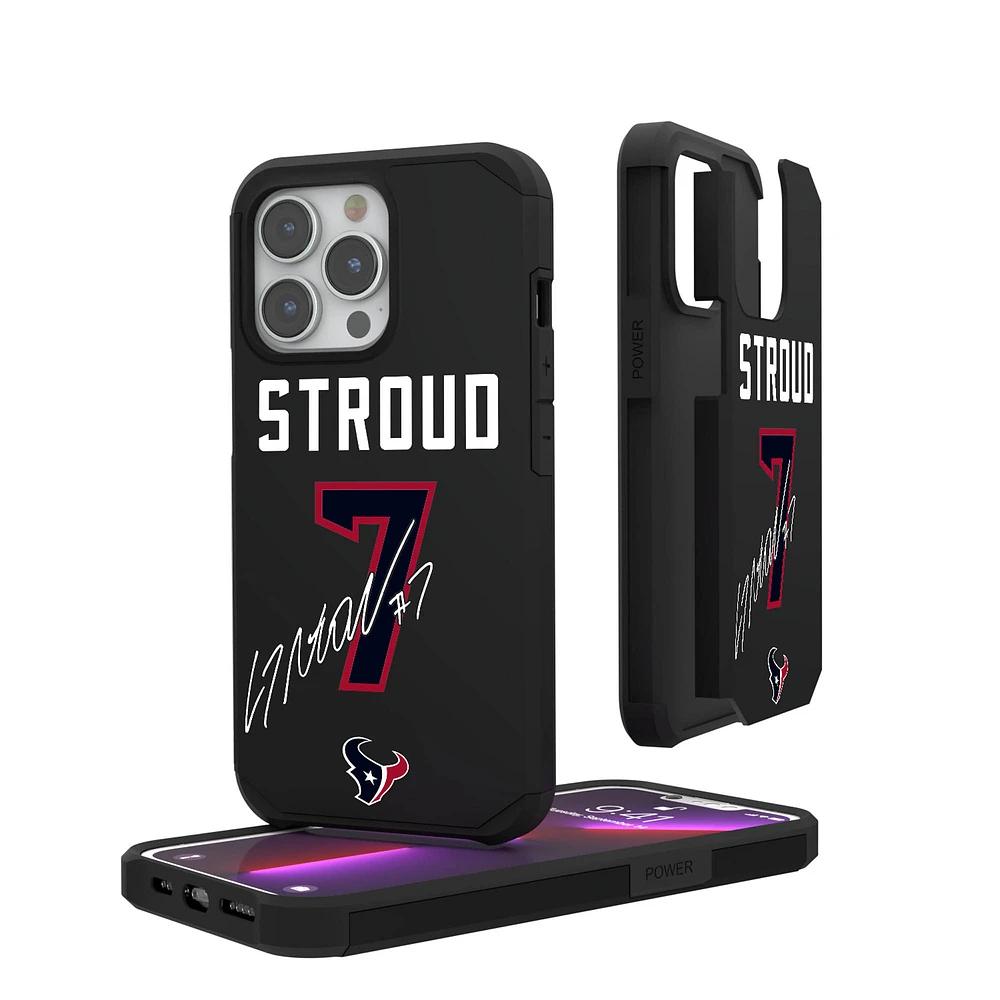Keyscaper C.J. Stroud Houston Texans iPhone Rugged Case