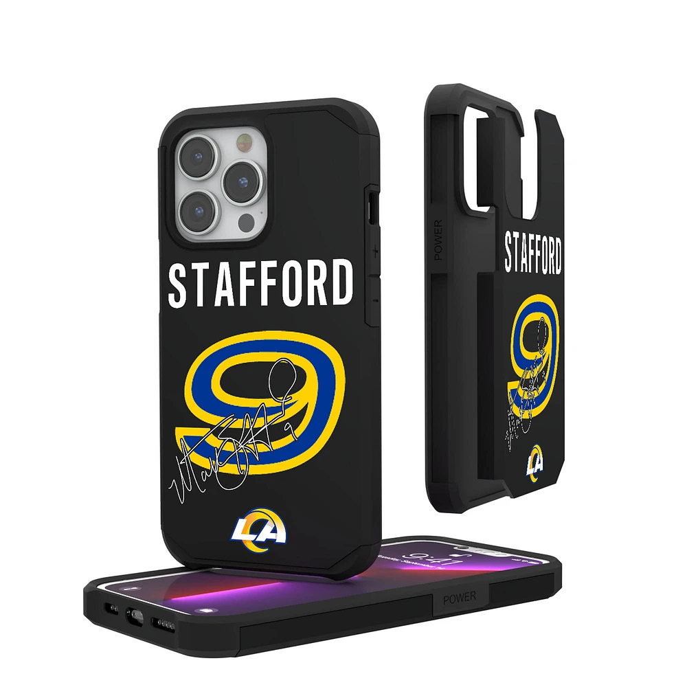 Keyscaper Matthew Stafford Los Angeles Rams iPhone Rugged Case