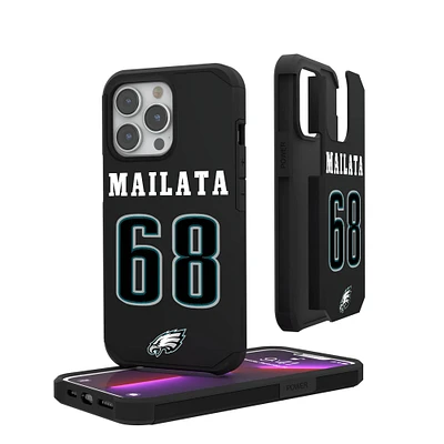 Keyscaper Jordan Mailata Philadelphia Eagles iPhone Rugged Case