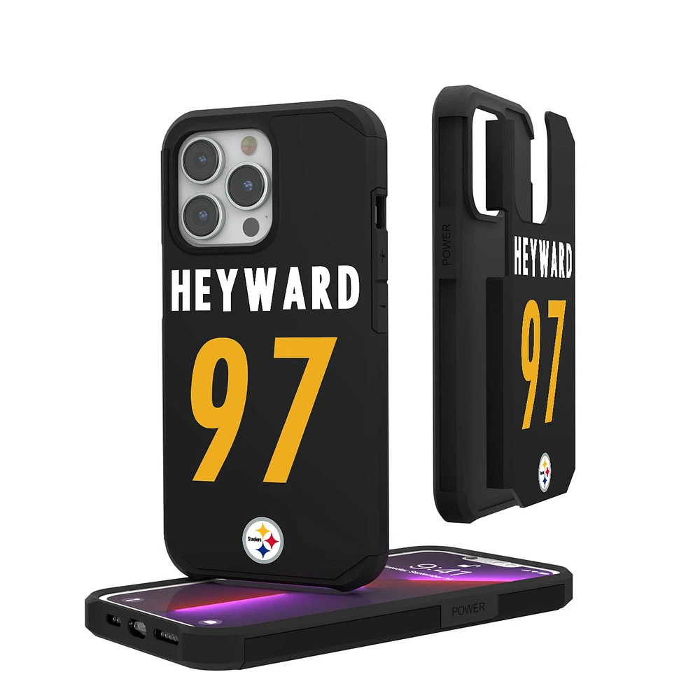 Keyscaper Cameron Heyward Pittsburgh Steelers iPhone Rugged Case