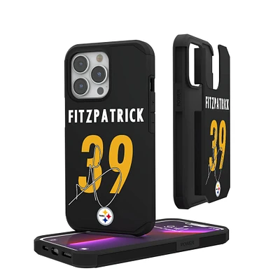 Keyscaper Minkah Fitzpatrick Pittsburgh Steelers iPhone Rugged Case