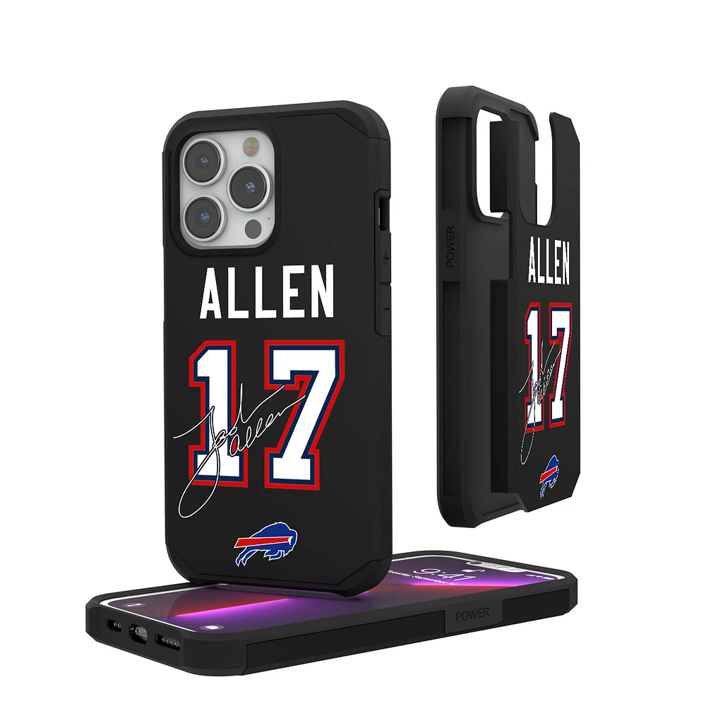 Keyscaper Josh Allen Buffalo Bills iPhone Rugged Case
