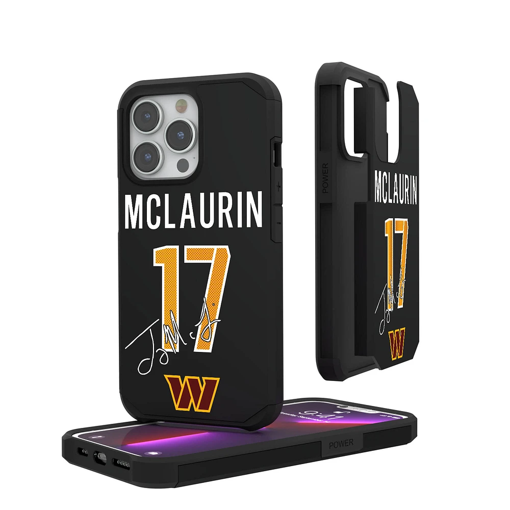 Keyscaper Terry McLaurin Washington Commanders iPhone Rugged Case