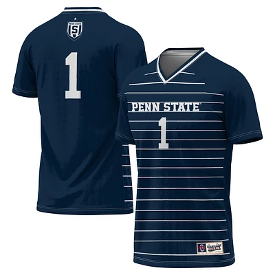 Unisex GameDay Greats #1 Navy Penn State Nittany Lions Women's Soccer Lightweight Fashion Jersey