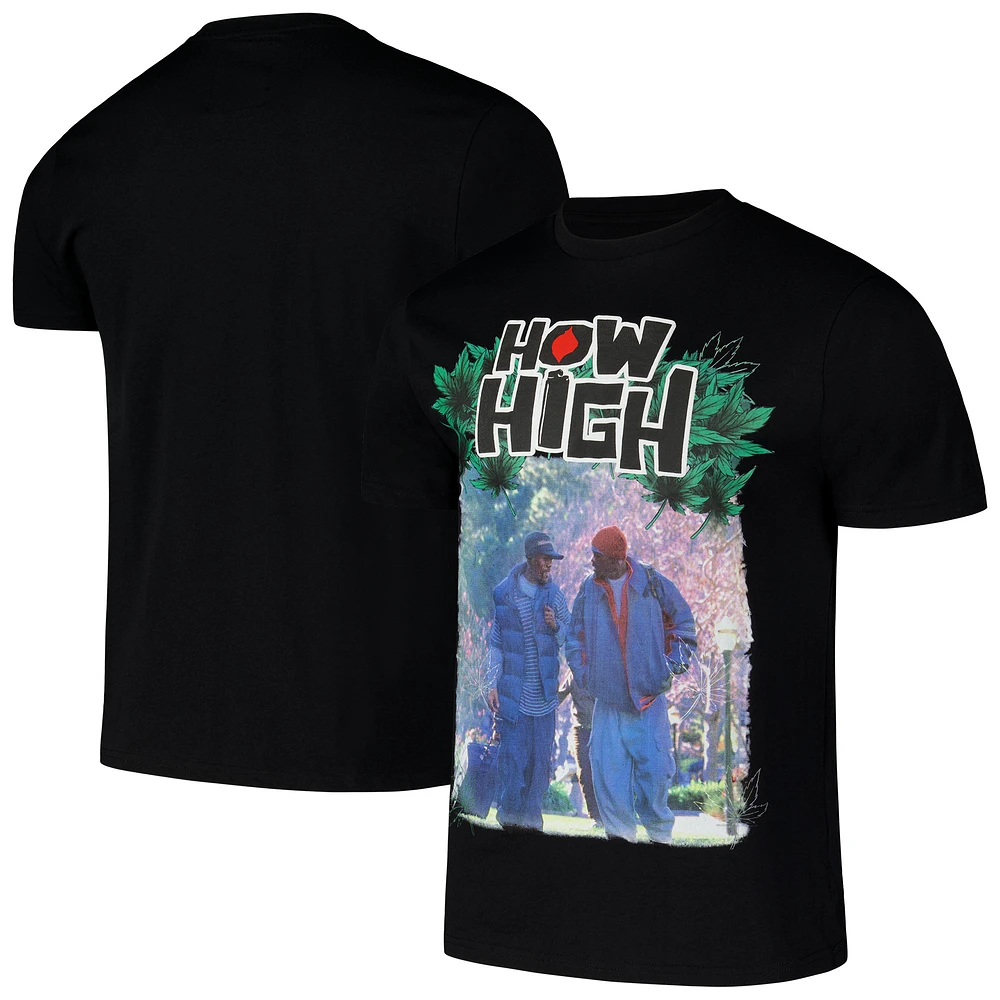 Unisex Reason Black How High Bootleg T-Shirt