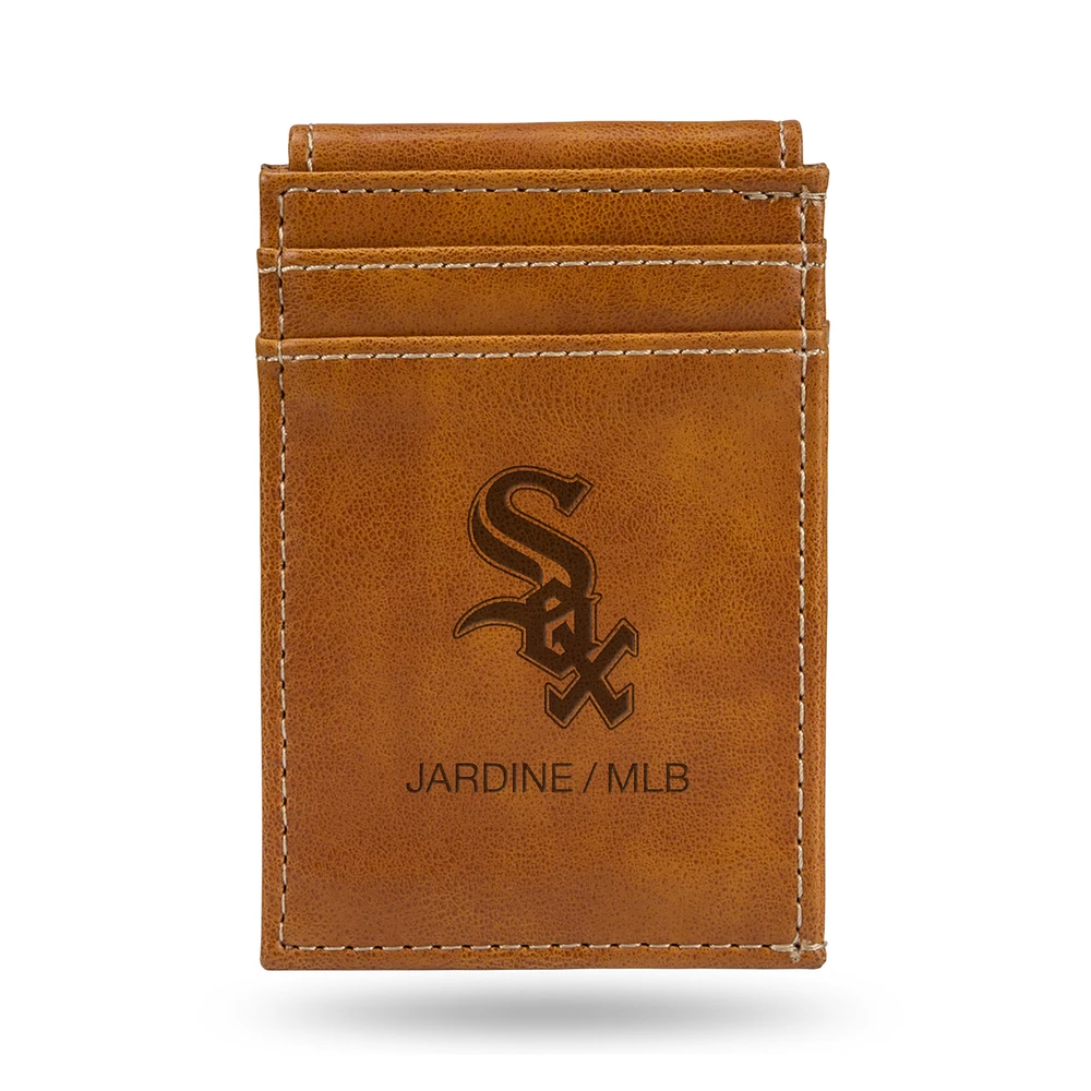 Brown Chicago White Sox Front Pocket Wallet