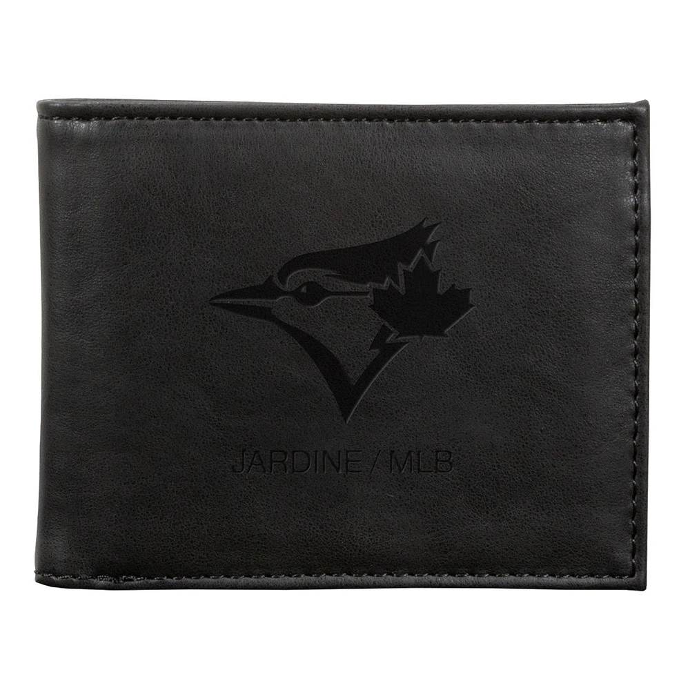 Toronto Blue Jays Laser-Engraved Billfold Wallet