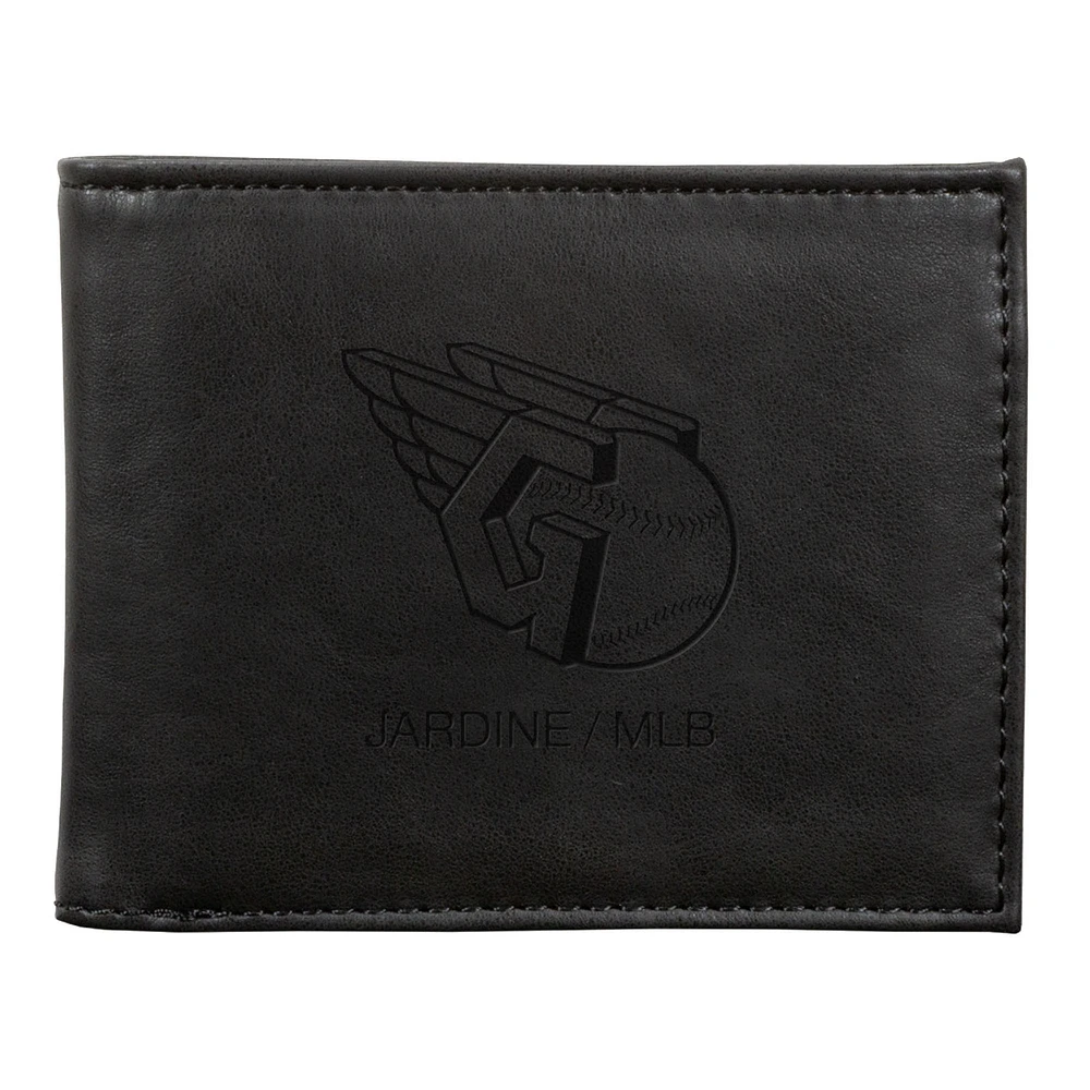Cleveland Guardians Laser-Engraved Billfold Wallet