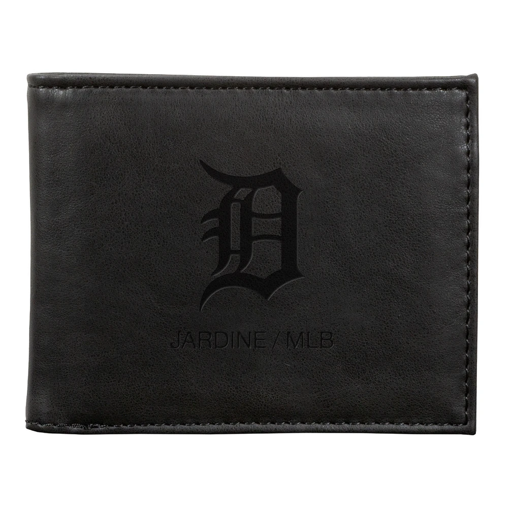 Detroit Tigers Laser-Engraved Billfold Wallet