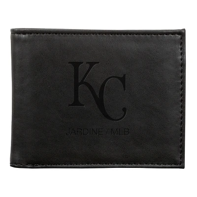 Kansas City Royals Laser-Engraved Billfold Wallet