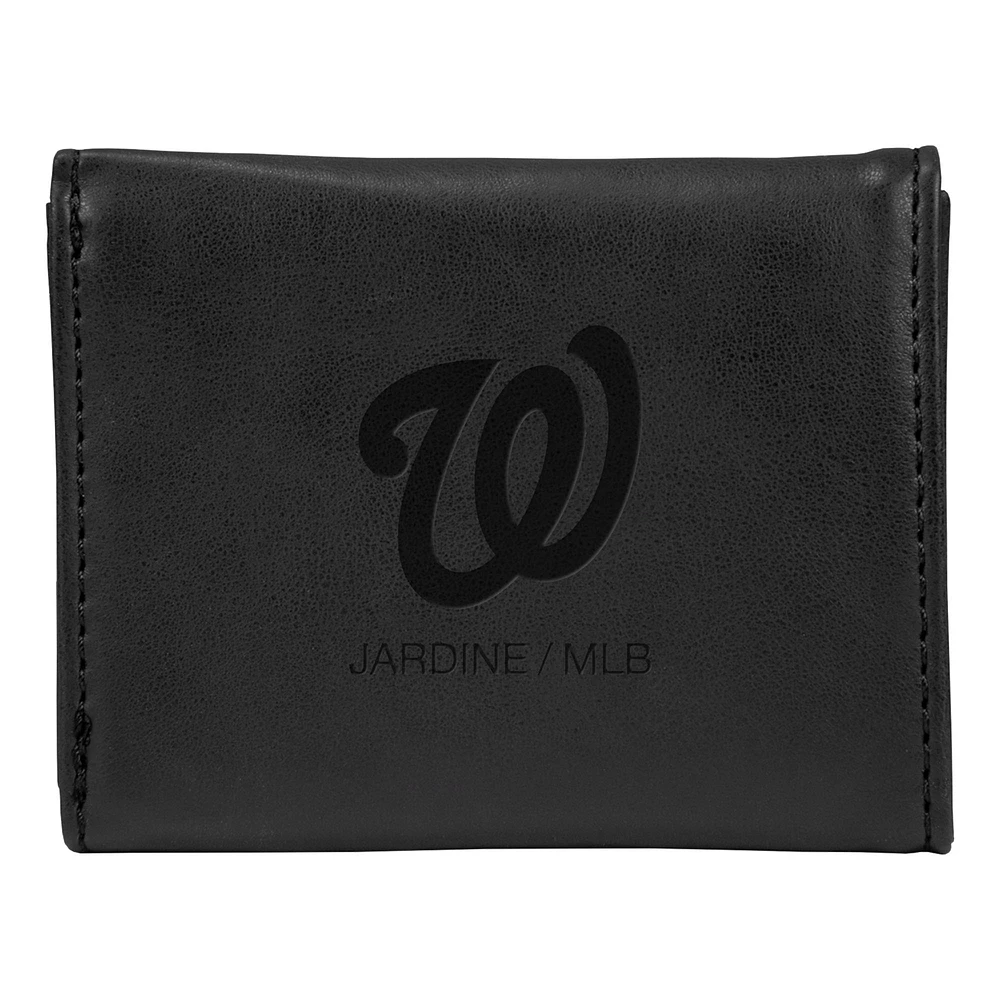 Washington Nationals Laser-Engraved Trifold Wallet