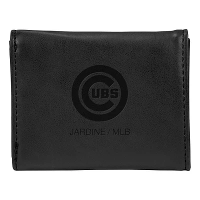 Chicago Cubs Laser-Engraved Trifold Wallet