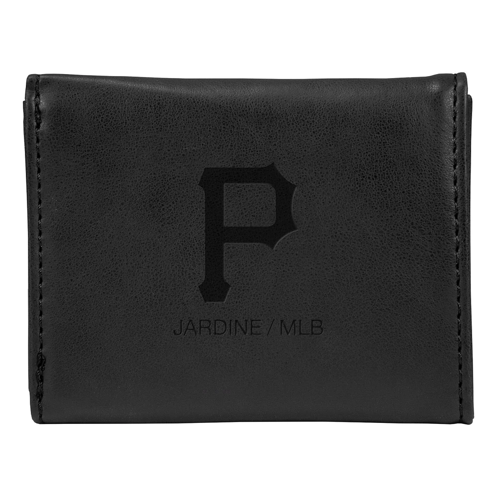 Pittsburgh Pirates Laser-Engraved Trifold Wallet