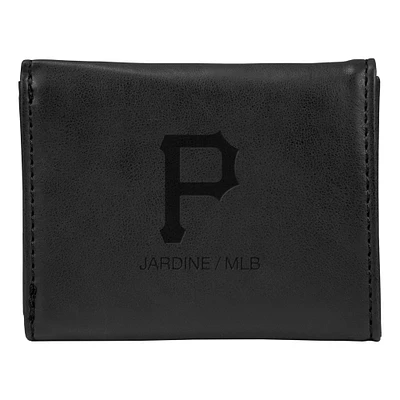 Pittsburgh Pirates Laser-Engraved Trifold Wallet