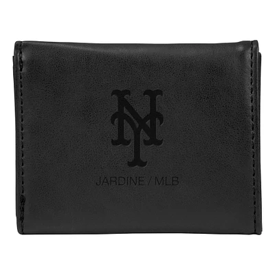 New York Mets Laser-Engraved Trifold Wallet