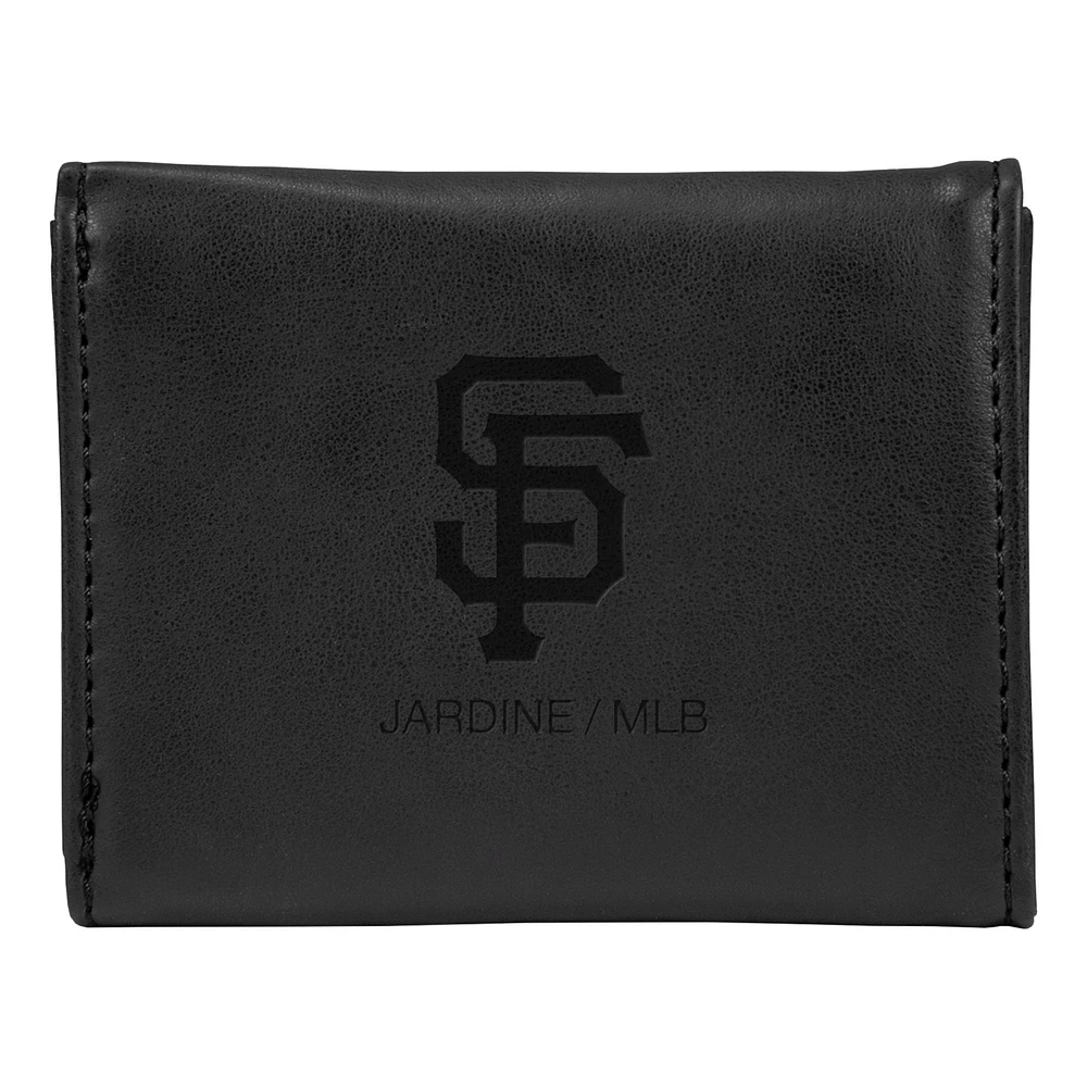 San Francisco Giants Laser-Engraved Trifold Wallet