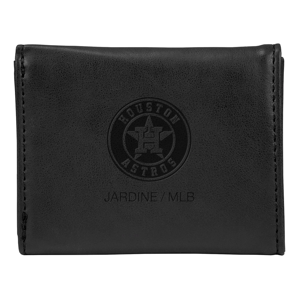 Houston Astros Laser-Engraved Trifold Wallet