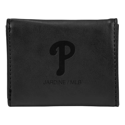 Philadelphia Phillies Laser-Engraved Trifold Wallet