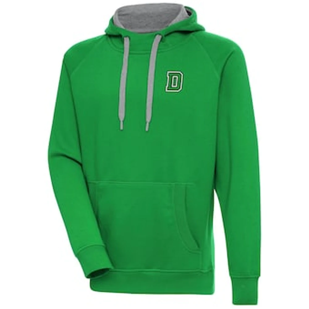 Men's Antigua Kelly Green Dartmouth Big Victory Pullover Hoodie