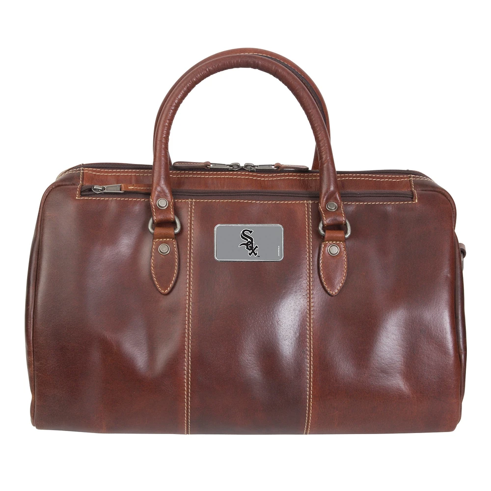 Brown Chicago White Sox Color Logo Plate Niagara Canyon Duffel Bag