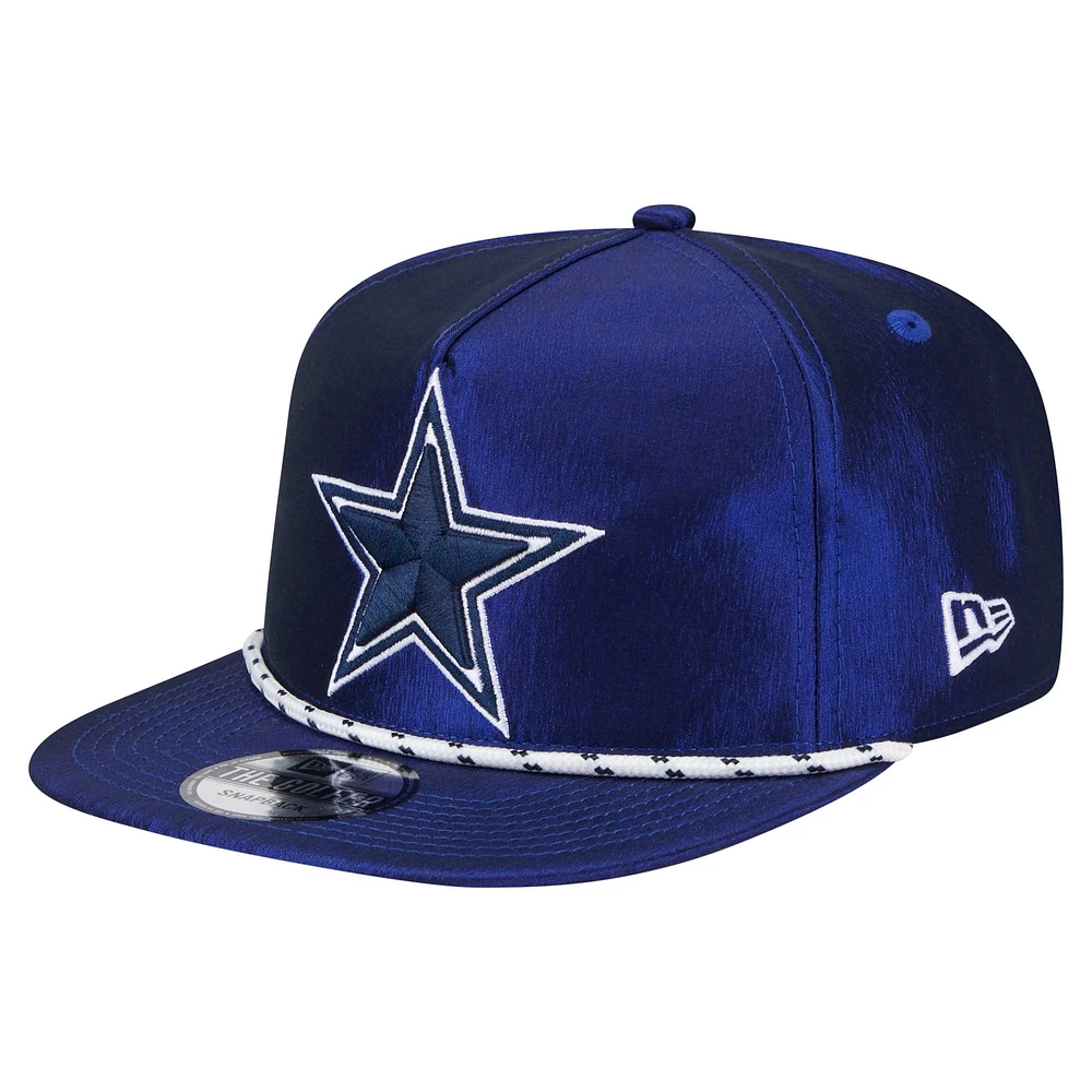 Men's New Era Navy Dallas Cowboys Rope Golfer Snapback Hat